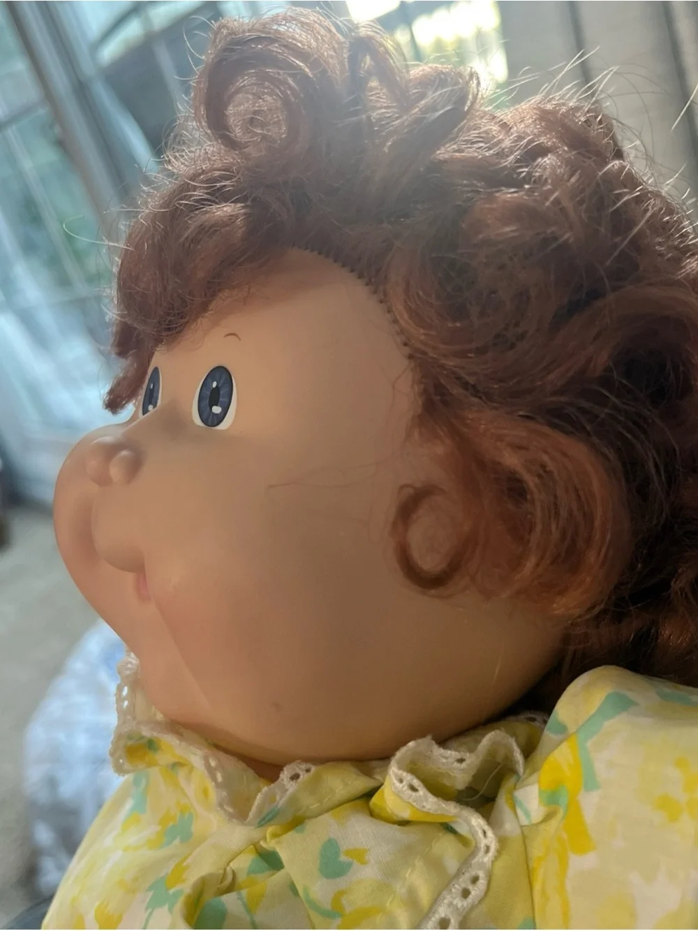 Cabbage Patch Doll with Growing Auburn Hair all original clothes and shoes